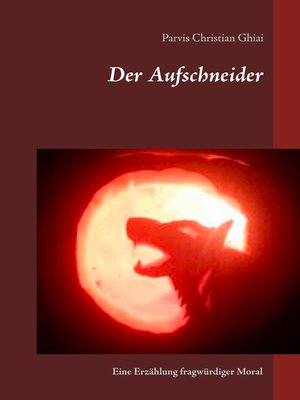 cover image of Der Aufschneider